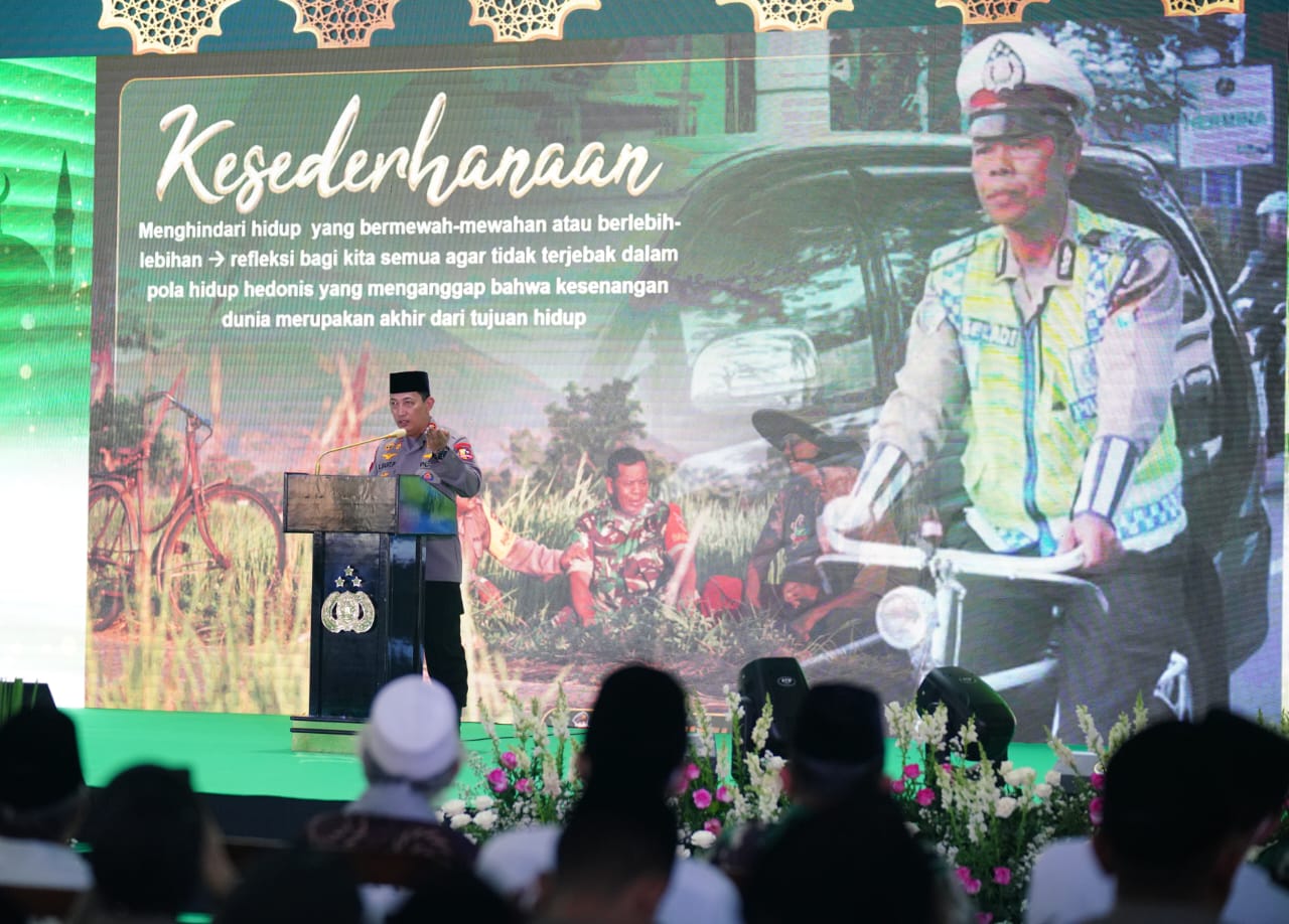 Peringati Maulid Nabi Muhammad SAW, Kapolri: Sinergitas Elemen Bangsa ...